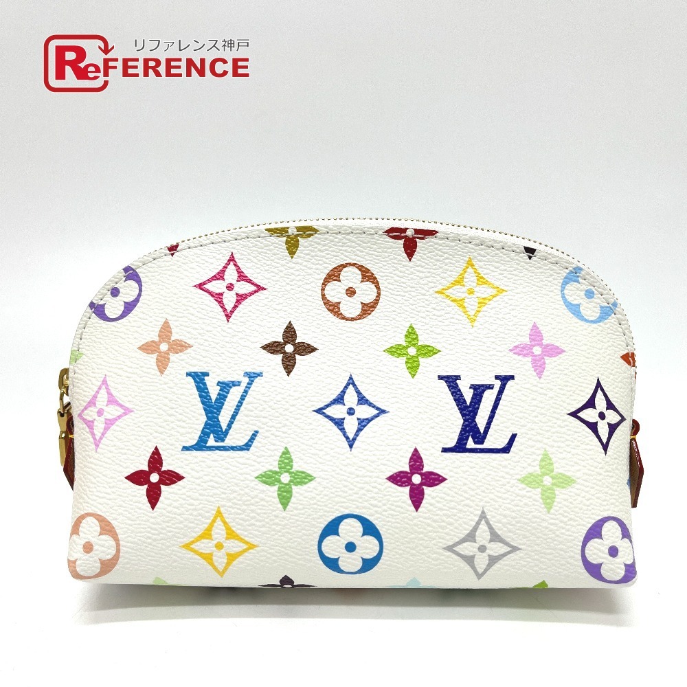 新品 LOUIS VUITTON ルイヴィトン M13744 ポシェットコスメティック PM ポーチ 小物入れ LV × TM 村上隆コラボ ブロン【新品】拍卖