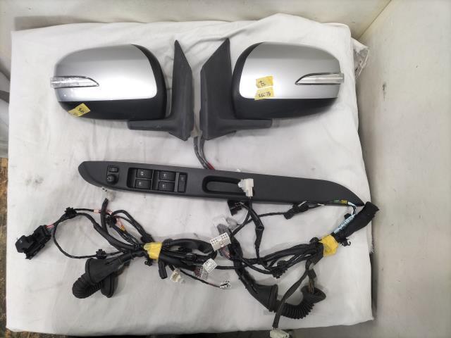 LA300S ダイハツ ミライース G 平成25年 純正 左右SET ドアミラー ウインカー付 9ピン S28 ハーネス スイッチ付拍卖