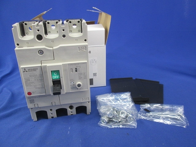 漏電遮断器3P3E200A NV250-CV拍卖