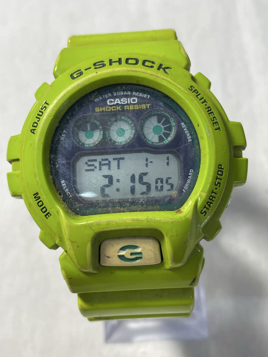 【稼動品】 CASIO G-SHOCK G-6900GR デジタル グリーン カシオ ジーショック 1円〜 【A889-B.YUB】拍卖