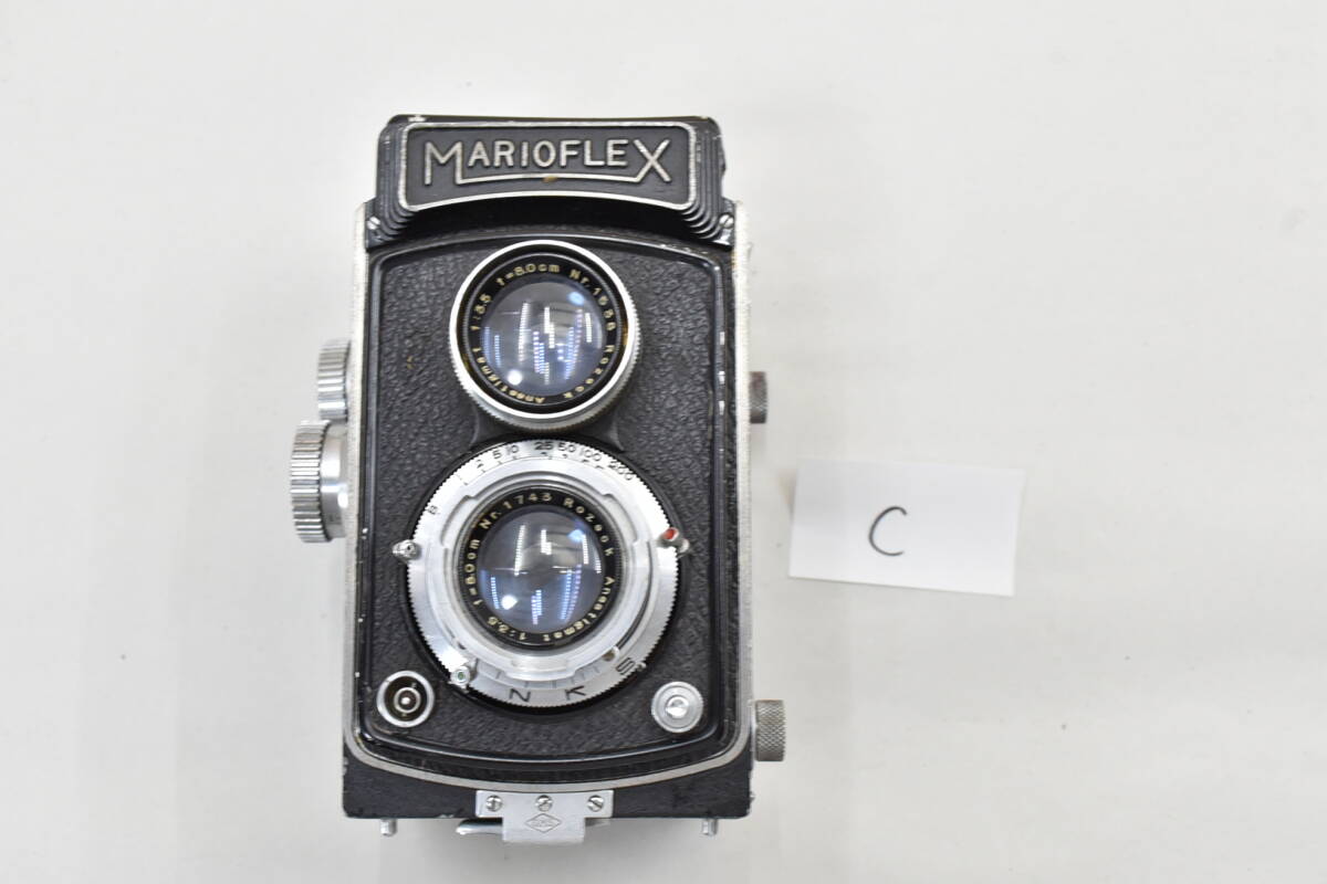 【C】 MARIOFLEX 二眼レフ フィルムカメラ 光学機器拍卖