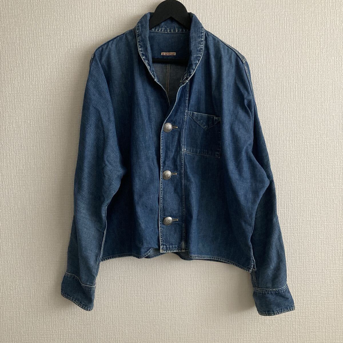KAPITAL キャピタル コンチョ デニム ドルマン ジャケット拍卖