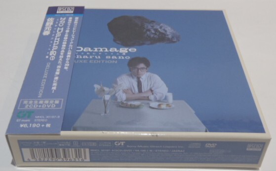 2CD+DVD 佐野元春 No Damage DELUXE EDITION 限定盤 MHCL 30187~9 高音質 BSCD2 Blu-spec拍卖