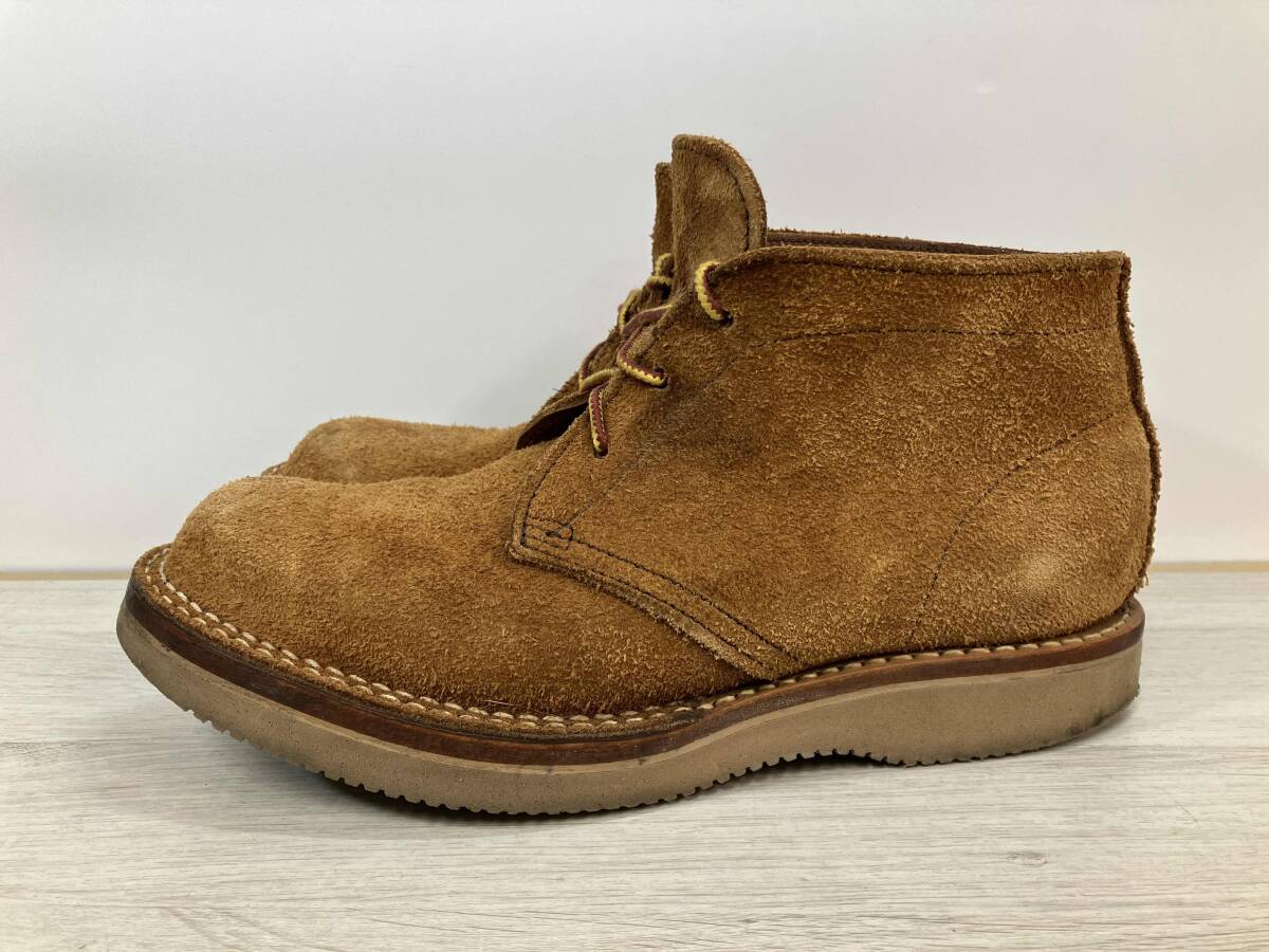 Viberg ヴィバーグ × Nigel Cabourn ナイジェル・ケーボン チャッカブーツ ブラウン スエード拍卖