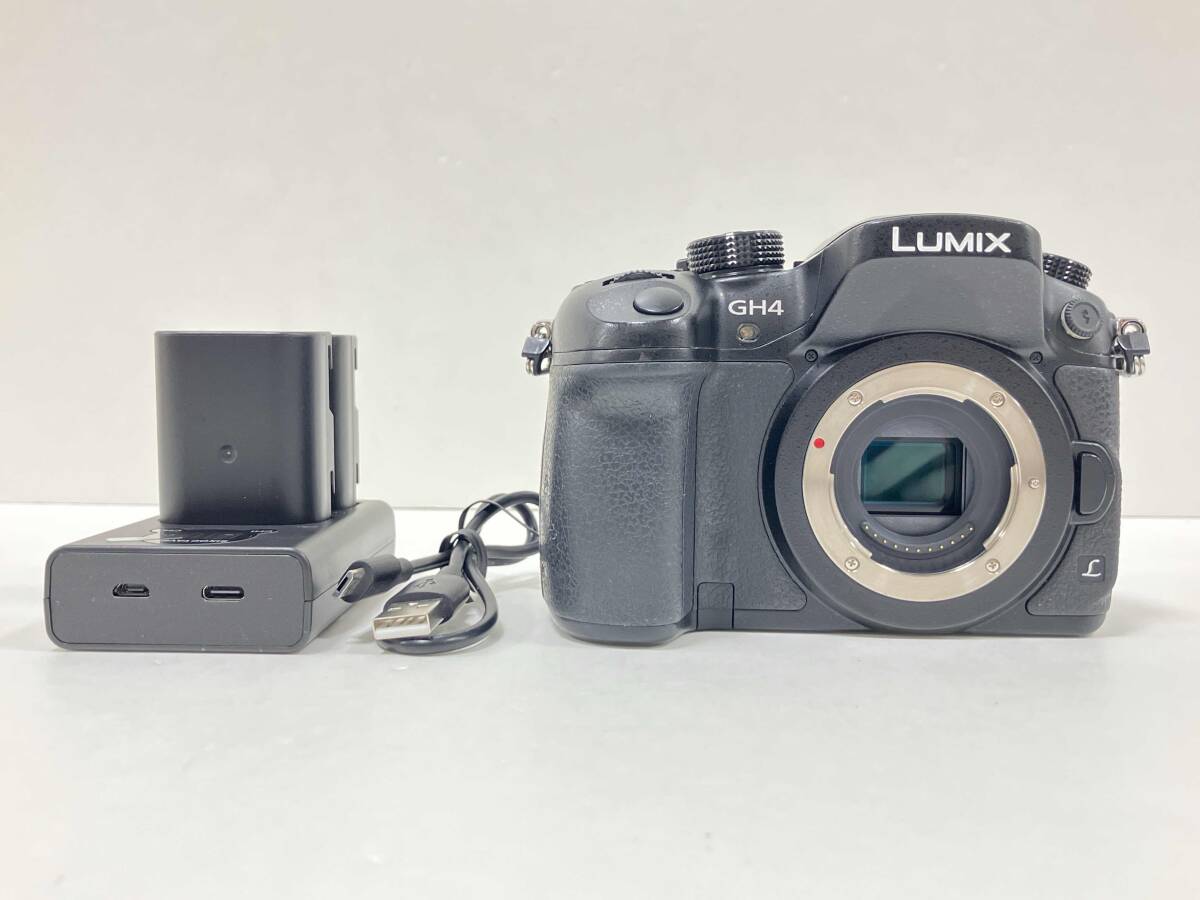 【充電器非純正】Panasonic DMC-GH4-K LUMIX DMC-GH4 ボディのみ デジタル一眼拍卖