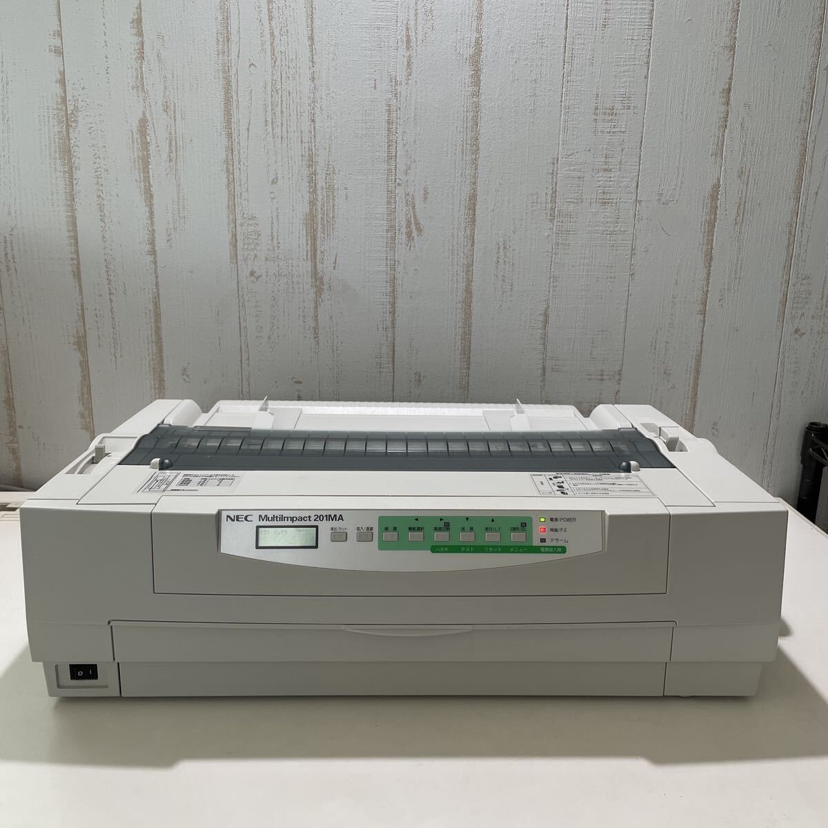 【通電OK/ジャンク】NEC MultiImpact 201MA ドットインパクトプリンター PR-D201MA 要修理・部品取り用拍卖
