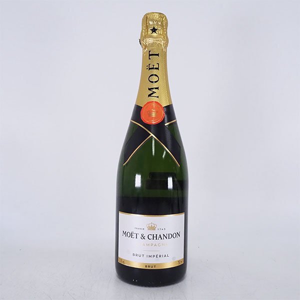 シャンパン モエ エ シャンドン ブリュット アンペリアル 白 MHD正規品 ※ 750ml 12.5% シャンパーニュ MOET&CHANDON G260012拍卖