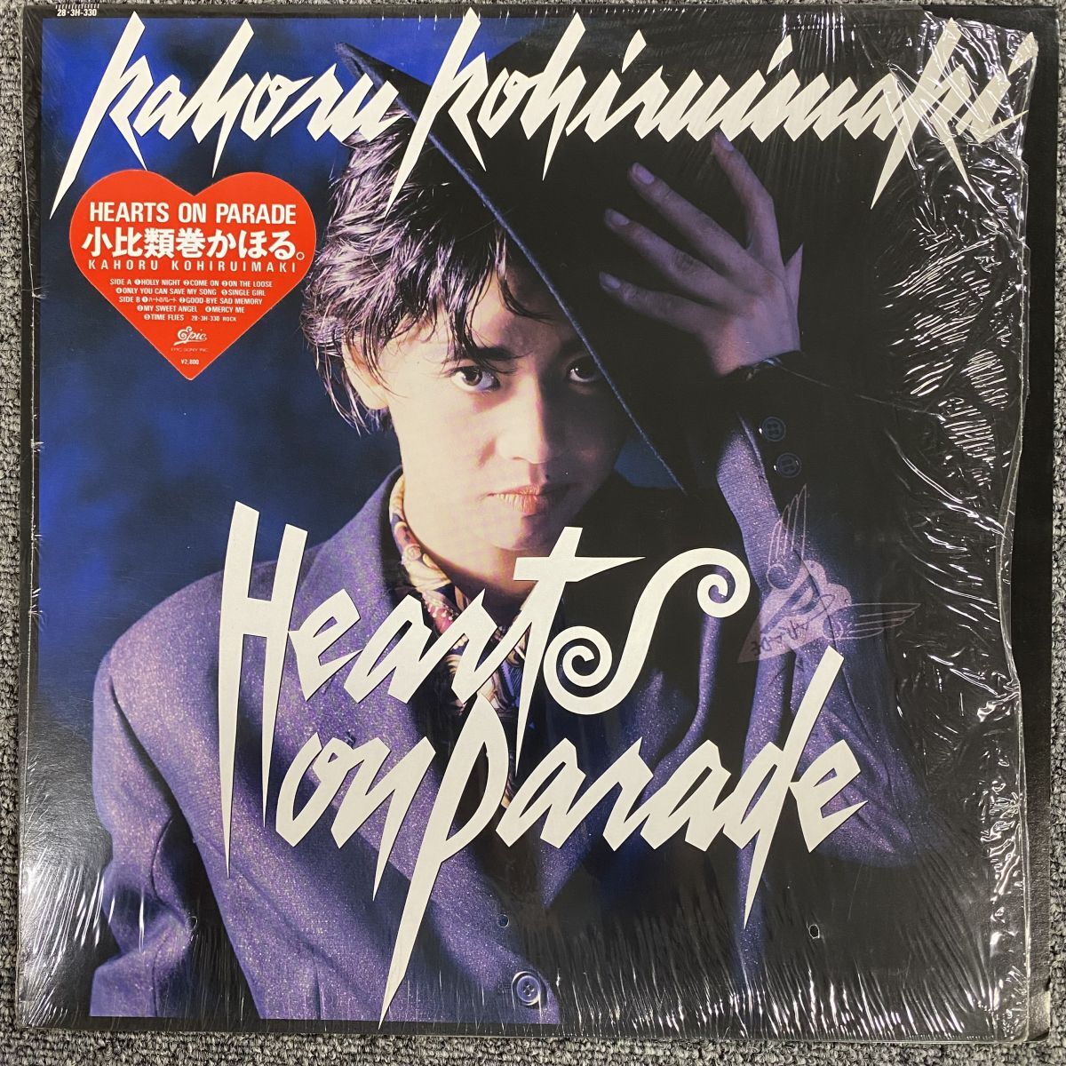 シュリンク付き ・シール / 小比類巻かほる / HEARTS ON PARADISE/ 28.3H-330【LP/レコード/record】拍卖