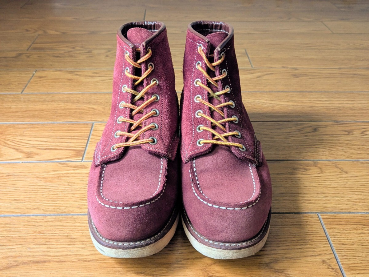 REDWING 8816レッドウィング青山限定モデルマルーンモハヴェ 9E拍卖