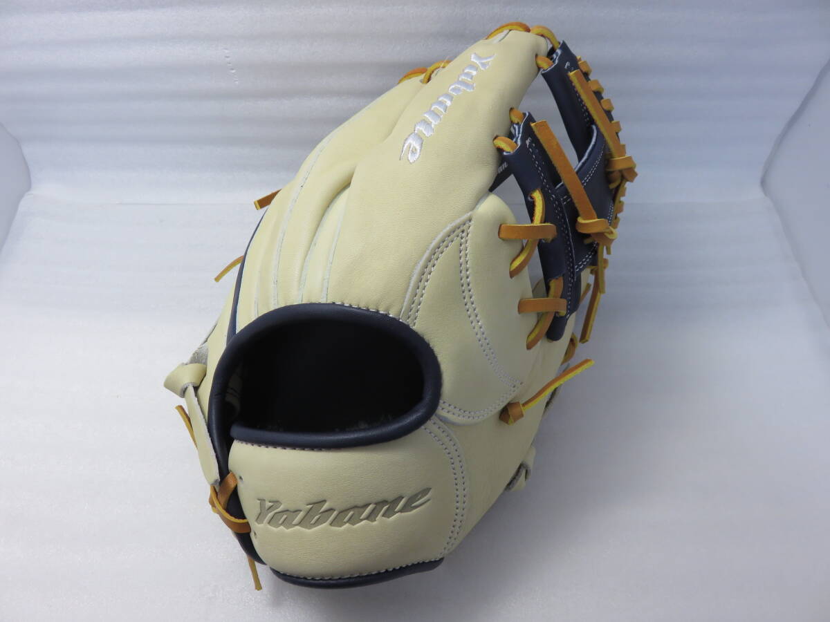 Yabane YABANE 野球グローブ 大人 一般 イージーグラブ 軟式オールラウンド用 YA5EGR01 キャメル×ネイビー 右投げ用 内野 未使用 タグ付拍卖