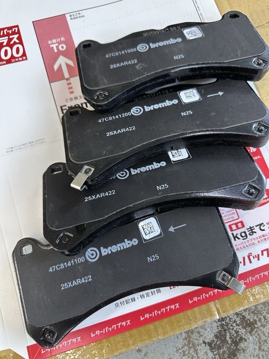 WRX STI VAB 後期 ブレンボ フロント6POT 純正ブレーキパッド フロント用のみです。拍卖