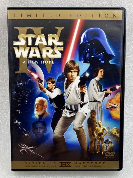 セル版 DVD スター・ウォーズ エピソード4 新たなる希望 リミテッド・エディション (1977) 2枚組 特別編&劇場初公開版収録 日本語吹替収録拍卖