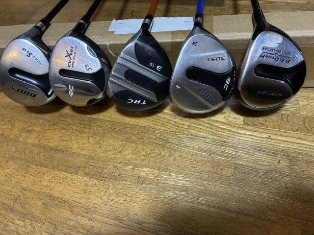 中古 ROYAL COLLECTION ロイヤルコレクション フェアウェイウッド 5本セット BBD TRC 3W/5W拍卖