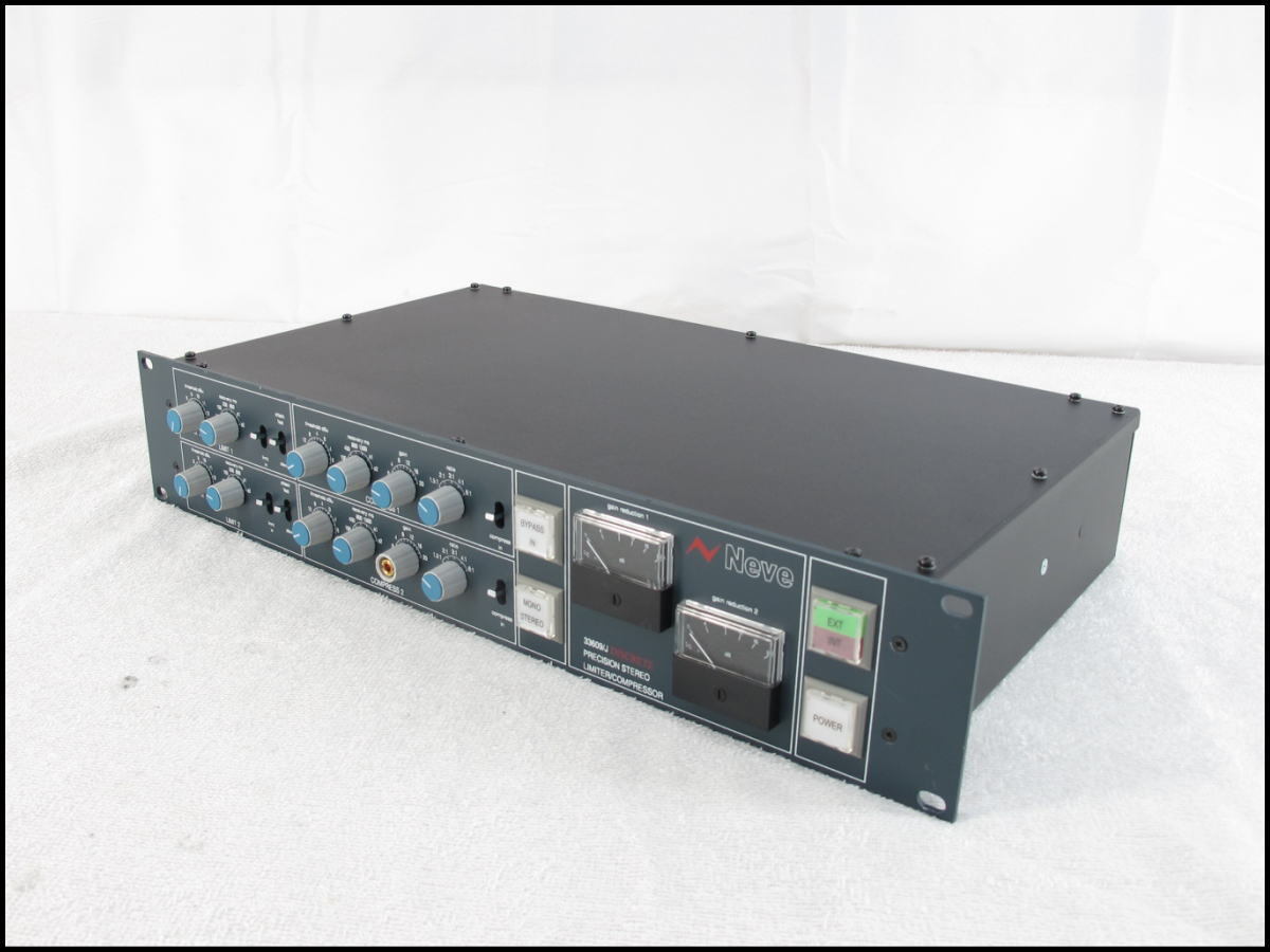 ■080701-028■美品■Neve/ニーヴ■ステレオコンプレッサー■ステレオリミッター■本体のみ■33609/J■現状■拍卖