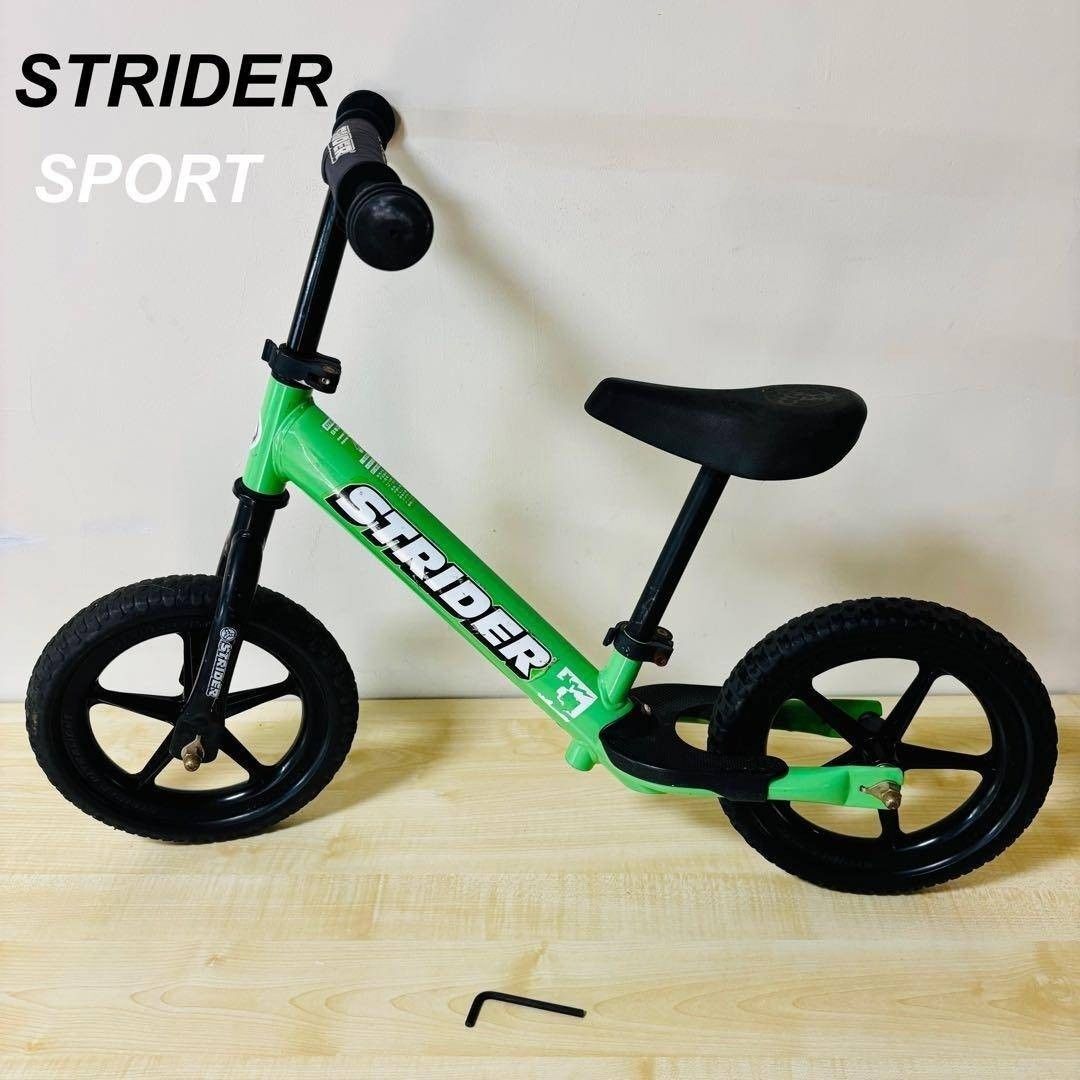 STRIDER バランスバイク グリーン12インチ SPORT 日本正規品 スポーツ拍卖