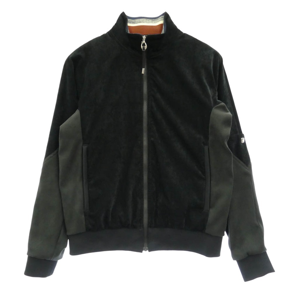 TOGA トーガ 25AW TV252-JC324 VIRILIS VELVET TRACK JACKET ウエスタンバックルジップ ビリリース ブラック系 46【美品】【中古】拍卖