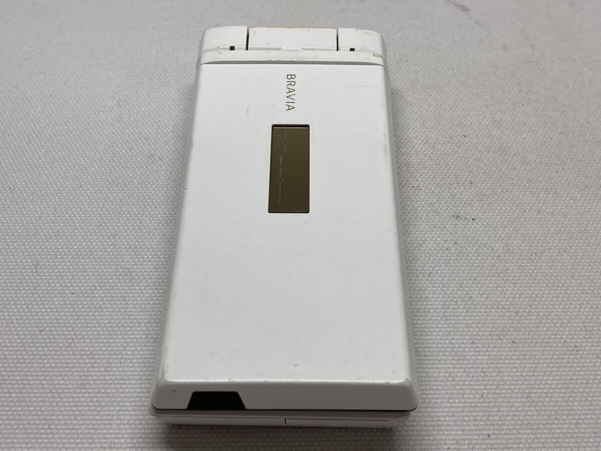 概ね美品 docomo ドコモ FOMA SO903iTV BRAVIA ブラビア SONY Ericsson ソニーエリクソン ガラケー ホワイト f01b189dd拍卖