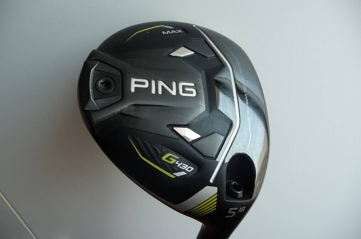 G430 MAX★5W★フェアウェイウッド★日本仕様純正ALTA J CB BLACK SR★ヘッドカバーあり★PING拍卖