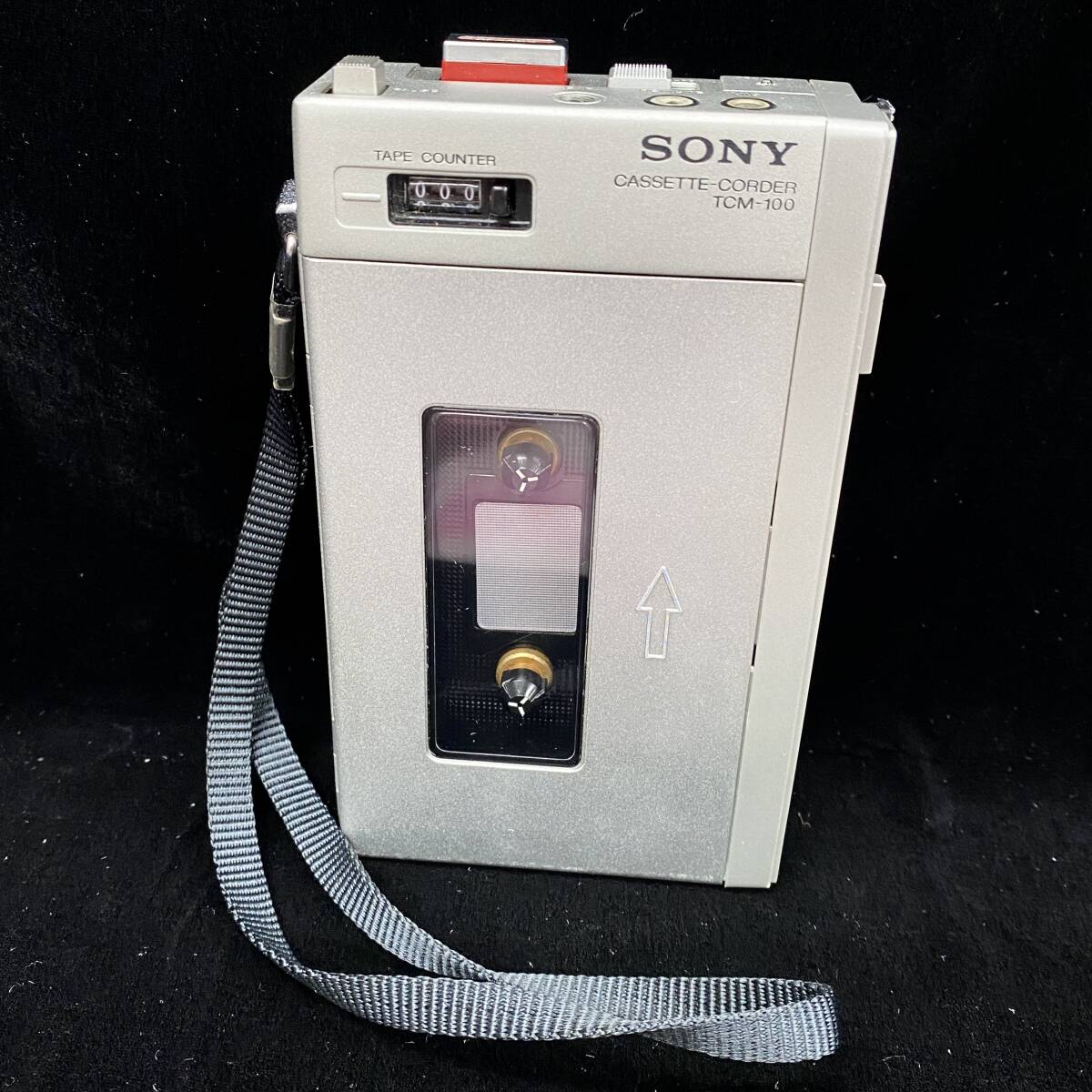 1円~ 6TA74040726 SONY ソニー カセットコーダー レコーダー 初代 ウォークマン TCM-100B 通電確認 動作未確認 現状品拍卖