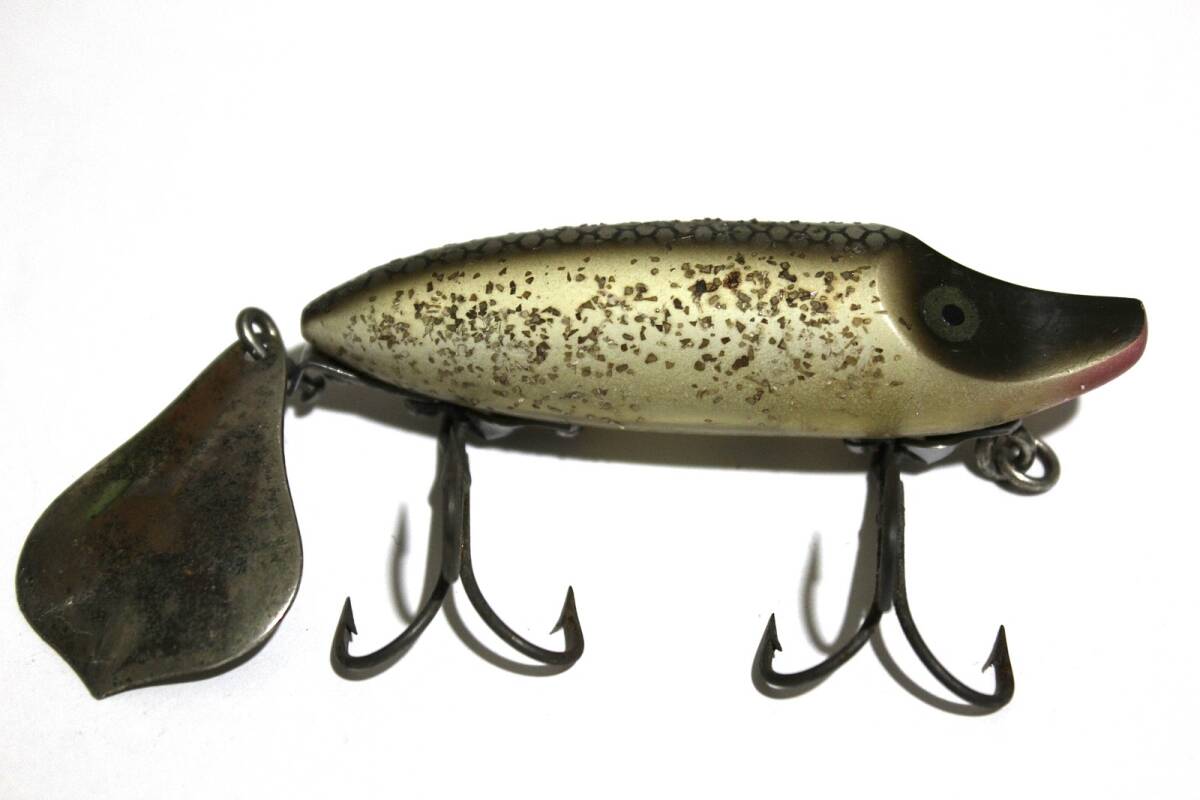 ■s4908 HEDDON FLAP TAIL ヘドン フラップテール Jrウッド オールド 希少 ss クリア ■拍卖