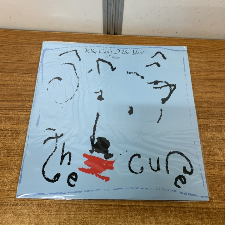 ▲01)【1点限り!】ザ・キュアー/ホワイ・キャント・アイ・ビー・ユー?/The Cure/Why Can’t I Be You?/Fics 25/LPレコード/UK盤/英盤/A拍卖