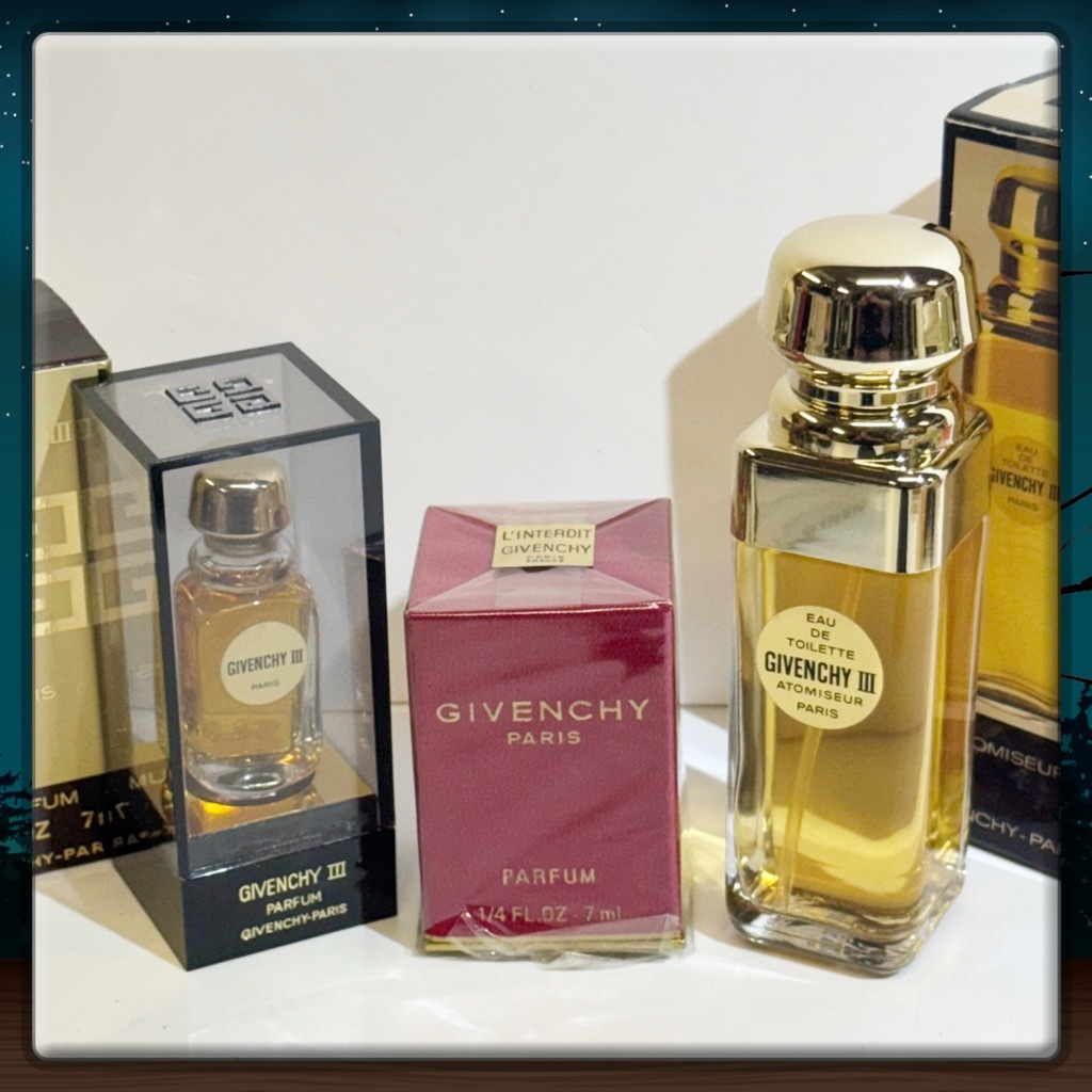 ジバンシー●GIVENCHYⅢ トロワ オードトワレ55ml/パルファム7ml・ランテルディ パルファム7ml●未使用品拍卖