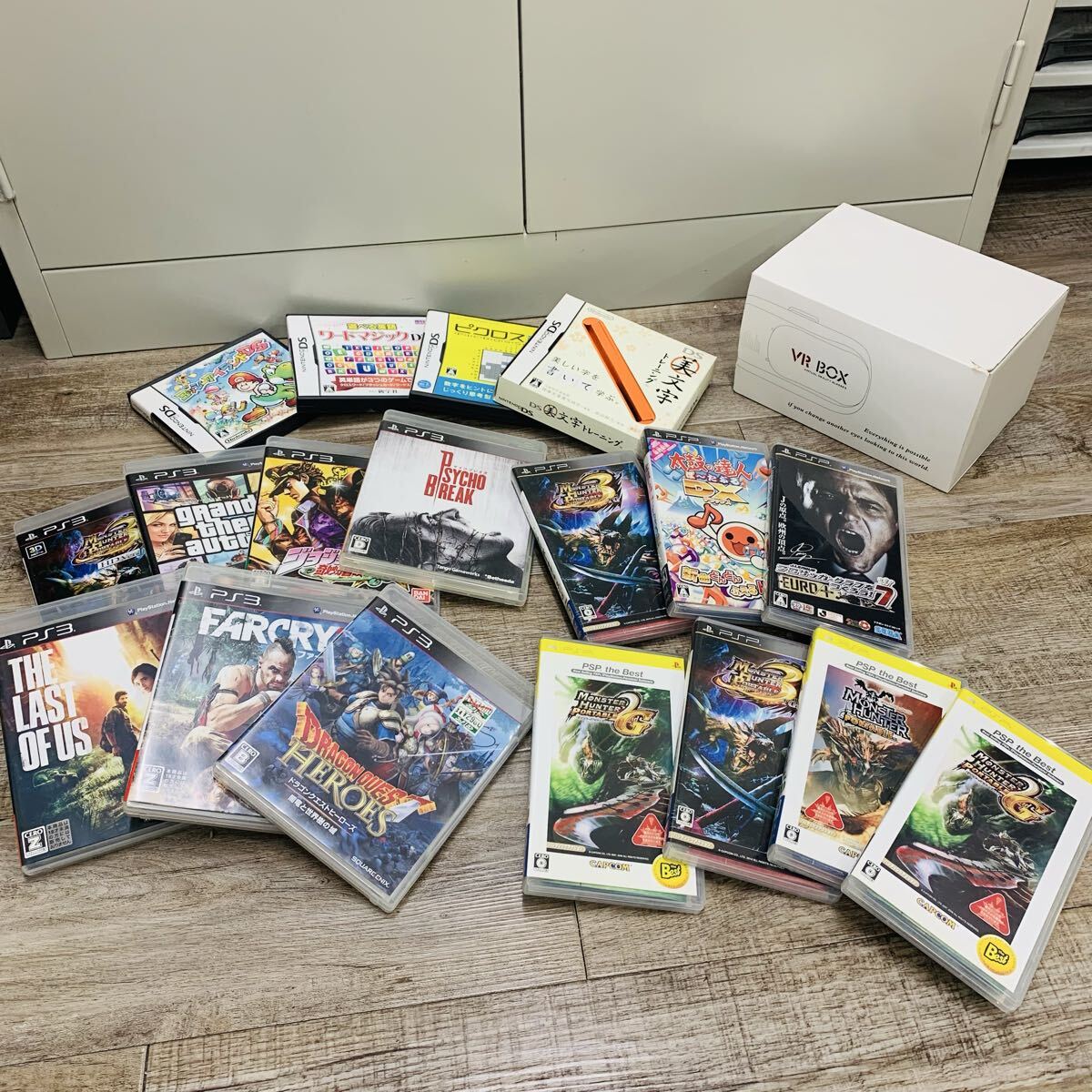7j72 必見! PSP PS3 DS ゲームソフト PlayStation ソフト まとめ モンスターハンター 太鼓の達人 ドラゴンクエスト サイコブレイク DS拍卖