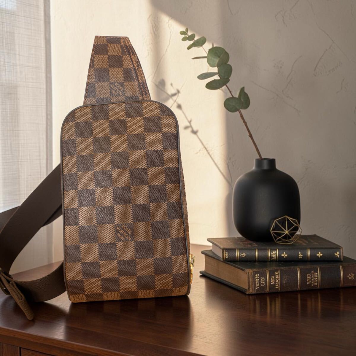 LOUIS VUITTON ダミエ ジェロニモス後期モデル ほぼ未使用品 拍卖