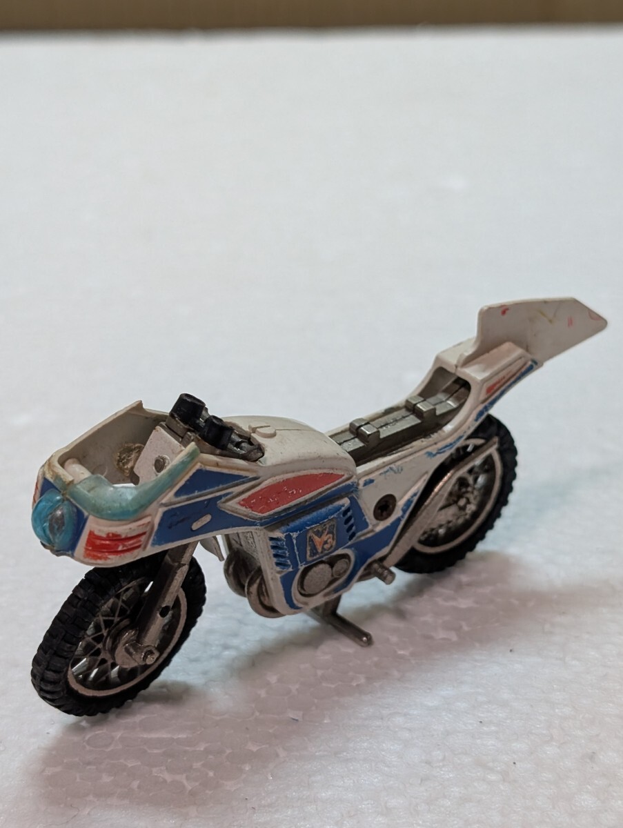 1970年代 昭和当時物 POPY ポピー ポピニカ 仮面ライダーV3 ミニミニ ハリケーン号 超合金 MADE IN JAPAN ジャンク 部品取り 拍卖