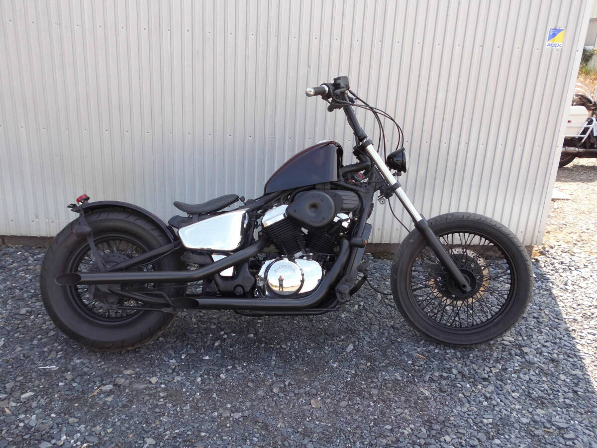 STEED400 スティード フリスコ チョッパー カスタム車両拍卖