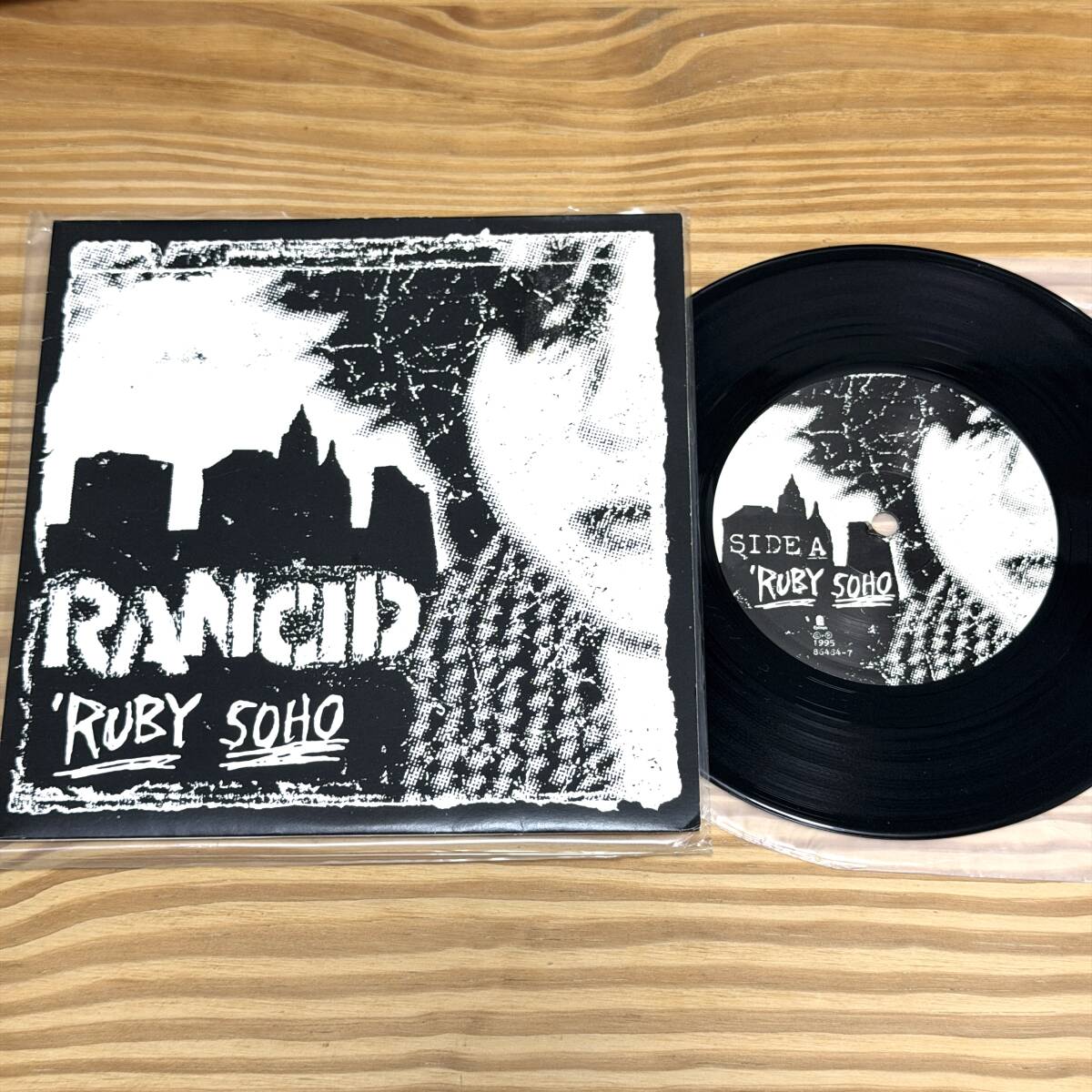 RANCID「Ruby Soho」'95年 名曲 希少7inchレコード【極美品】拍卖