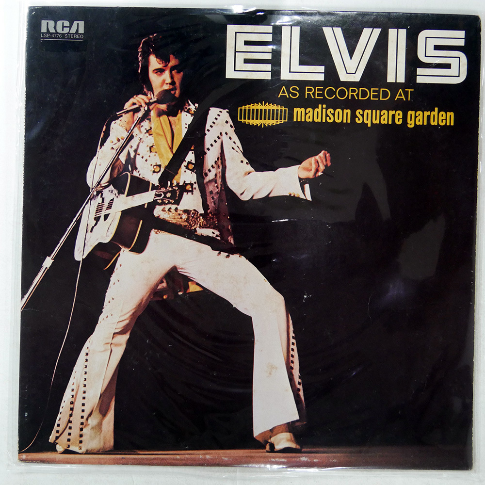 US盤 ELVIS PRESLEY AS RECORDED AT MADISON SQUARE GARDEN RCA VICTOR LSP4776 1LP拍卖