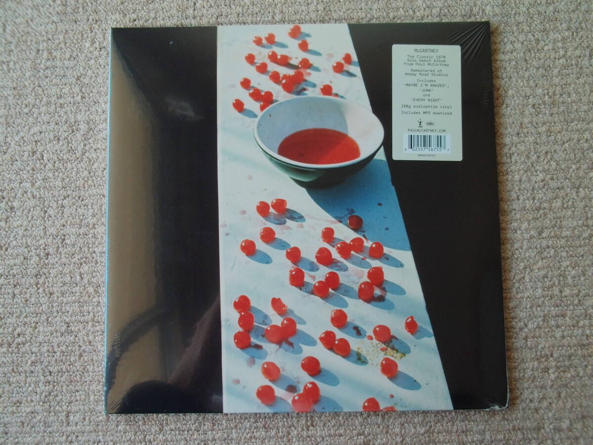 未開封新品! ポール・マッカートニー ドイツ盤 12インチ LP 「マッカートニー」0602557567557 2017年発売拍卖