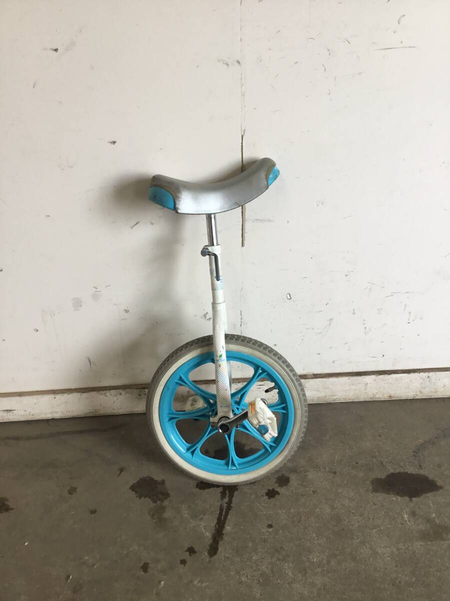 △ y 岐阜発/ uni cycle/ 子供用乗用玩具/ 一輪車/ 16インチ/ 1輪車/ 現状品/ R8.7/27 △拍卖