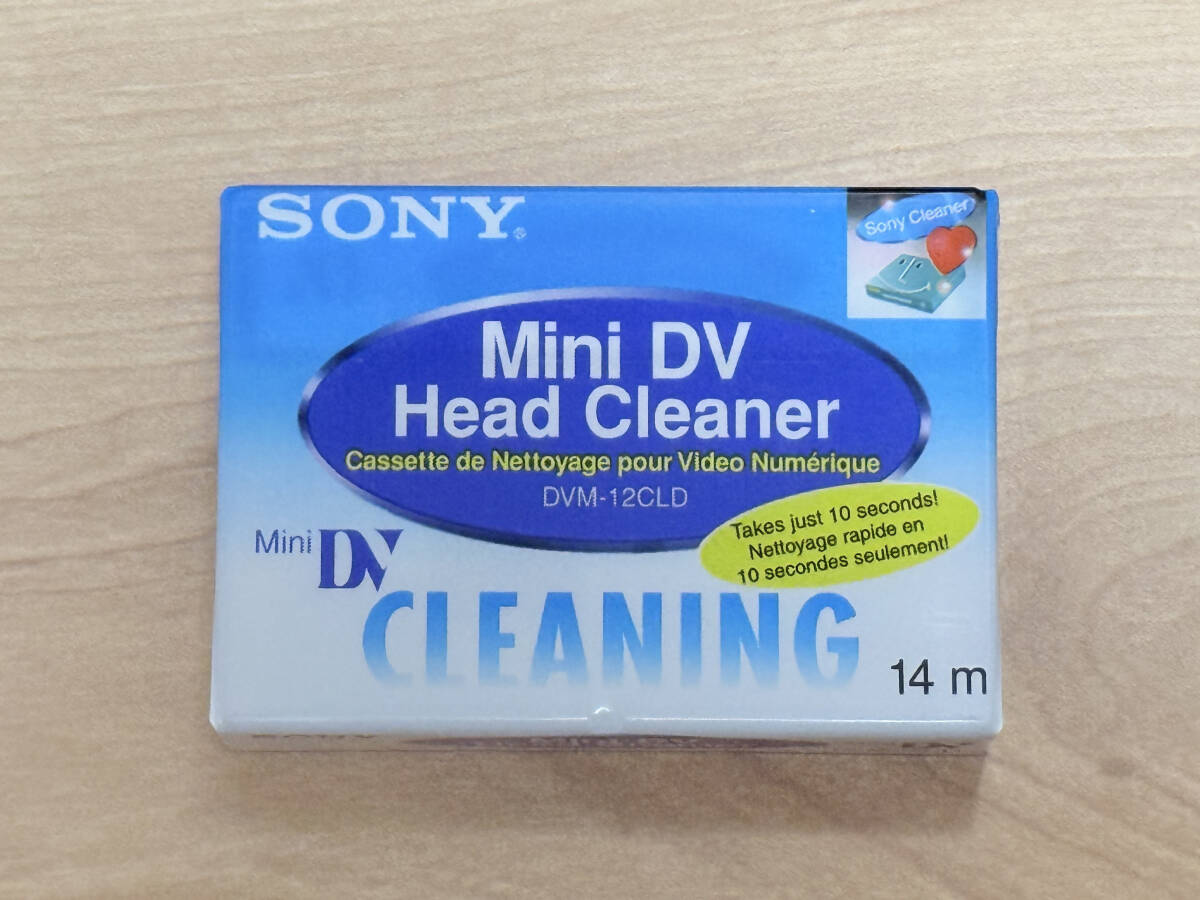 3・5本分・DVM-12CLD 新品・未開封 ミニDV デジタルビデオカメラ ヘッドクリーナー ソニー MINI DV クリーニングテープ 拍卖