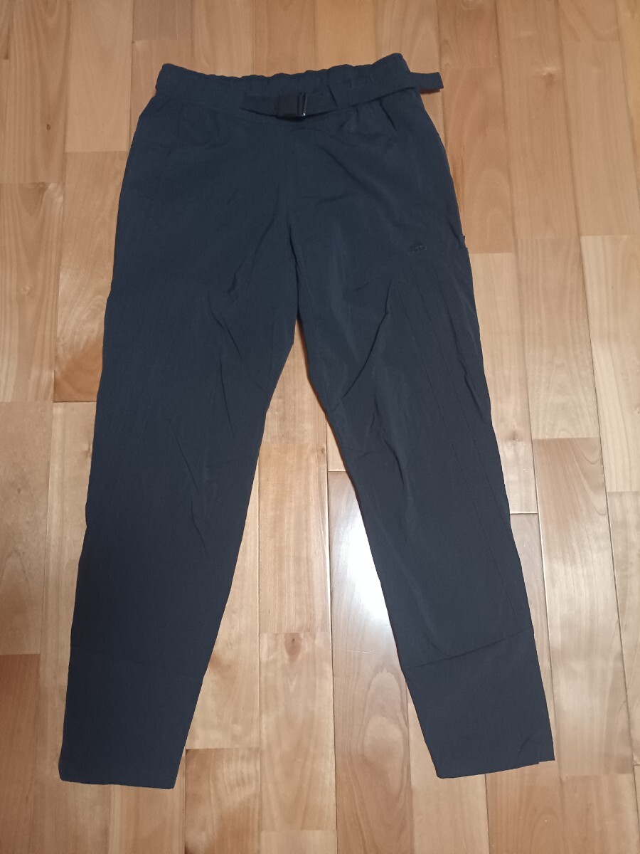 adidas アディダス ポリエステル ストレッチロングパンツ M ブラック拍卖