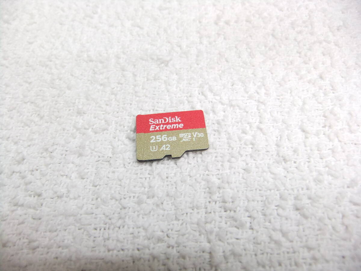 サンデスク SanDisk Extreme microSDXC 256GB A2 マイクロSDカード フォーマット済 送料185円拍卖