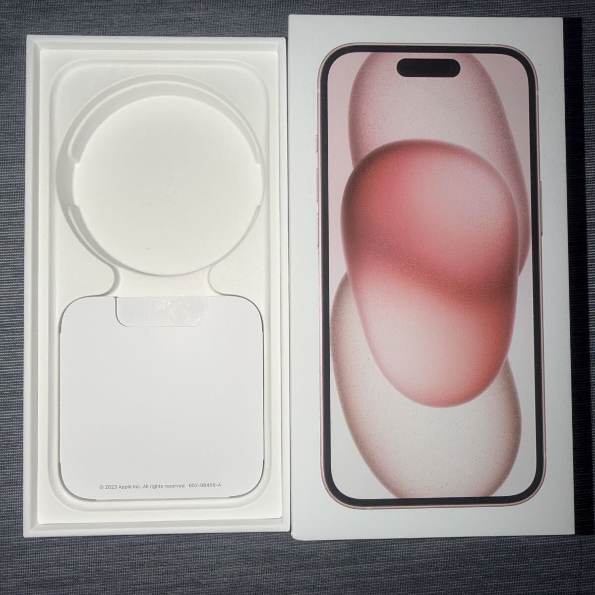 Apple iPhone 15 128GB ピンク 箱のみ拍卖