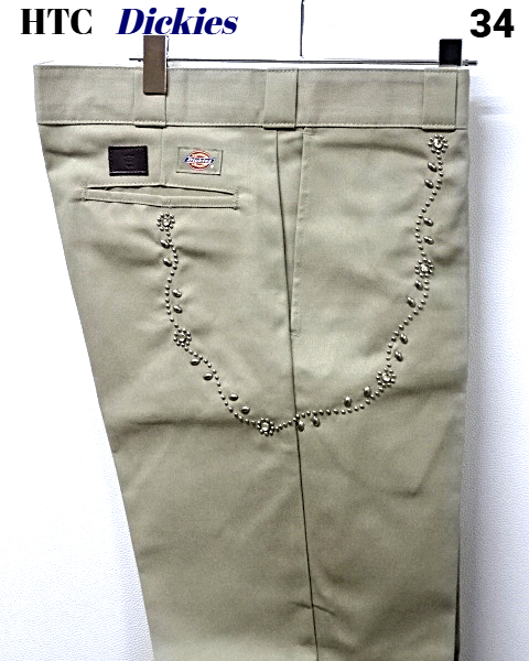 34 x 30 新品【STANDARD CALIFORNIA SD HTC Dickies Pants #SN-32 W.Chain KHAKI スタンダードカリフォルニア ディッキーズ パンツ】拍卖