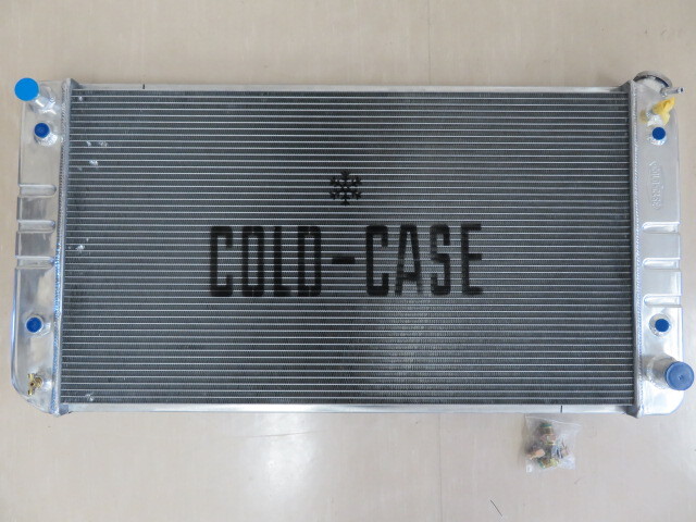 94-00 シボレー/GMC C・K3500 454エンジン用 COLD-CASE アルミニウムラジエーターAT【新品未使用】拍卖