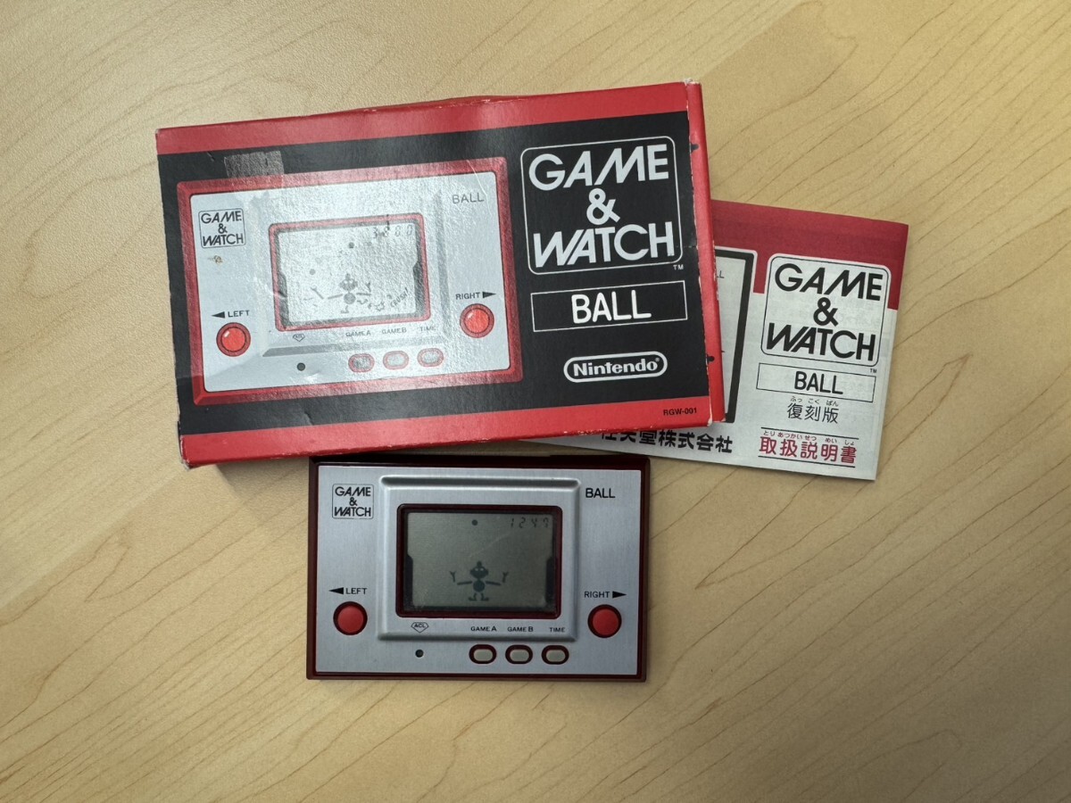 任天堂 GAME & WATCH BALL 復刻版 RGW-001 ゲームウォッチ拍卖