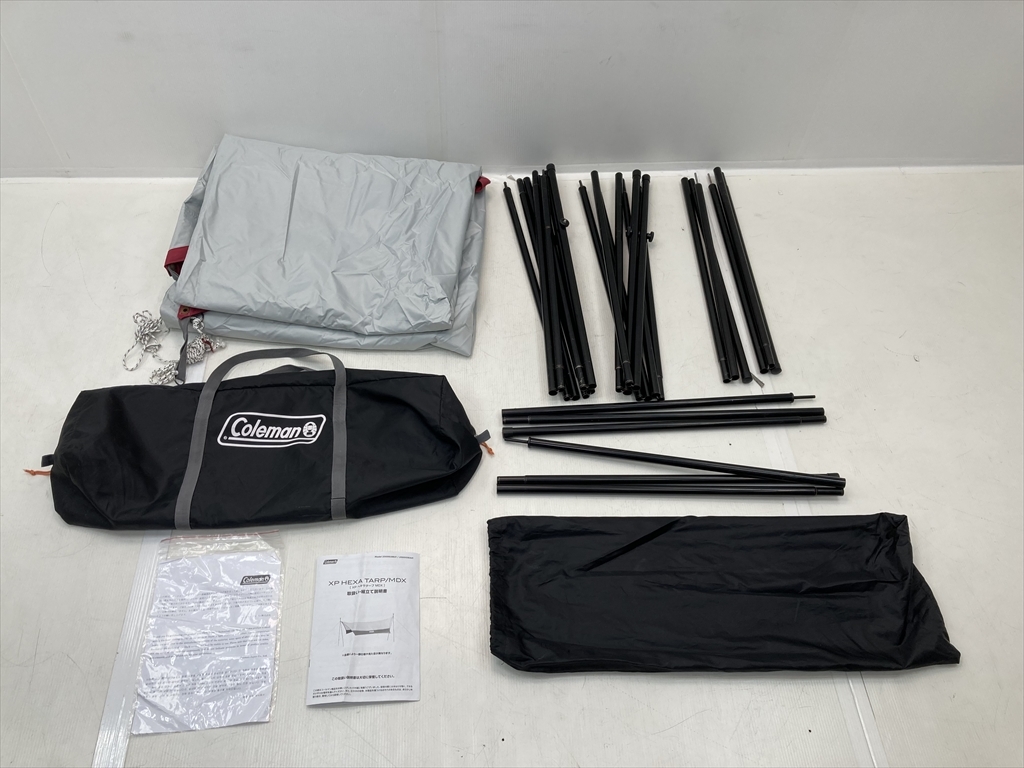 下松)Coleman コールマン XPヘキサタープ MDX+ 2000036441 ダークルーム アウトドア キャンプ 日よけ ◆★J260727R01A PG27A拍卖