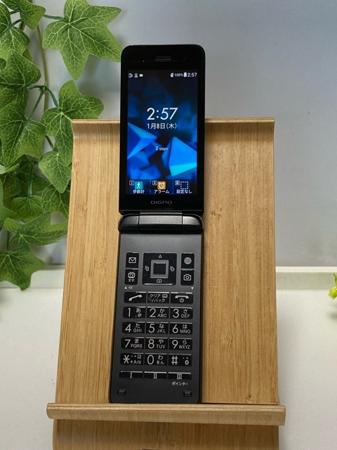 SIMフリー DIGNO ケータイ3 902KC 京セラ ブラック 4G ガラホ ガラケー 利用制限○ (ナノSIM) A9727拍卖