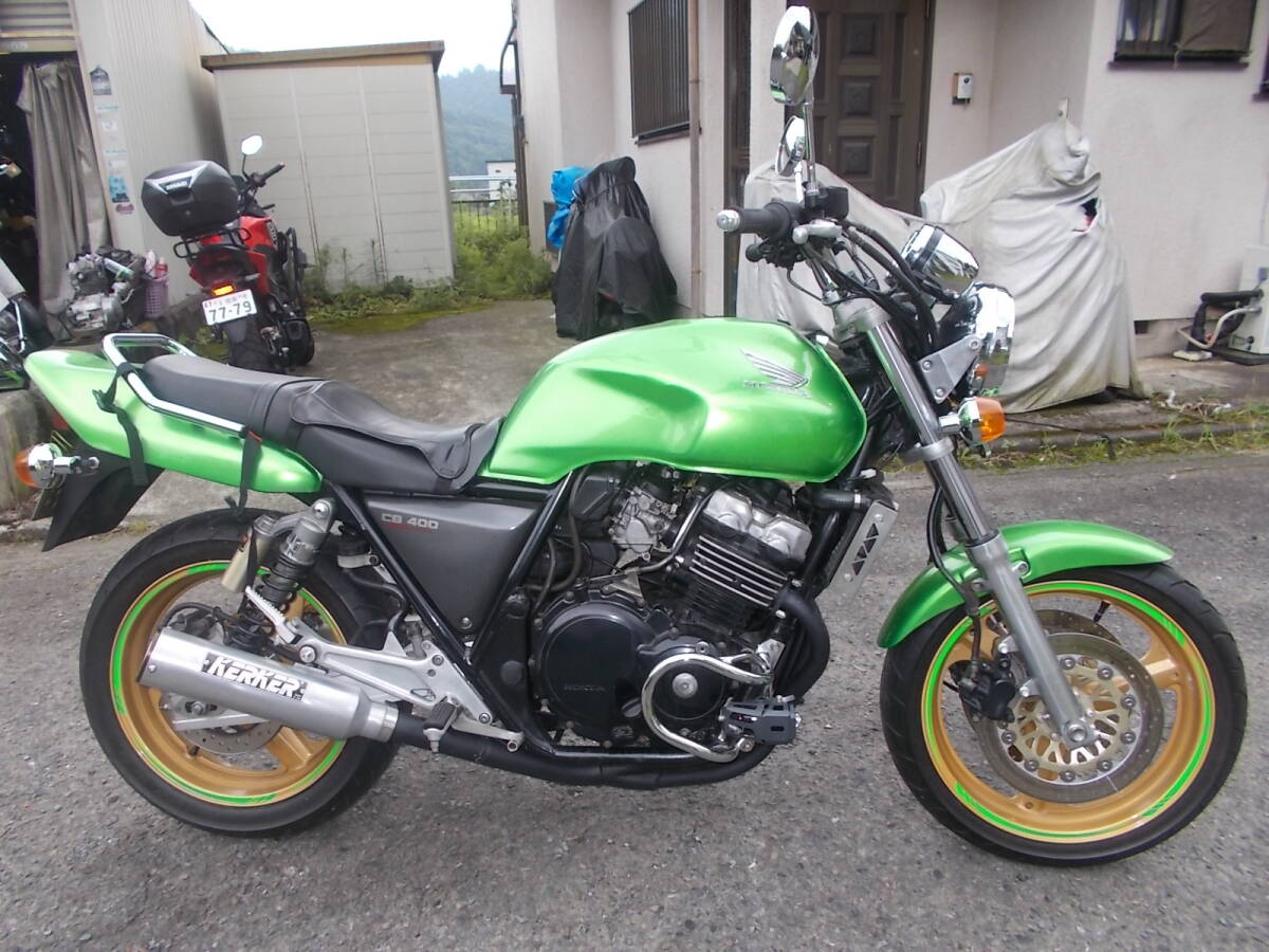 HONDA CB400SF NC31 元教習車 絶好調! 車検ロング KERKERサイレンサー付き 神奈川発 拍卖