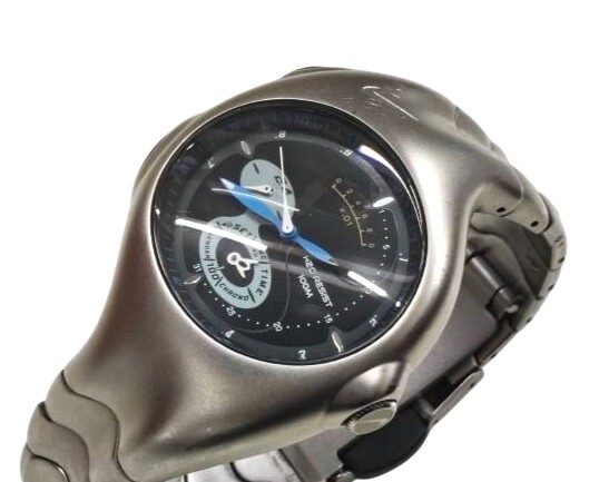 希少 NIKE Triax Armored Chrono ナイキ トライアックス アーマード クロノ WR0044 日本限定 Y2K 電池交換済み拍卖