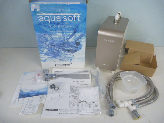 a376 ハウステック Housetec アクアソフト aqua soft シャワー用 軟水器 AQ-S401 軟水 シャワー 浄水器 拍卖