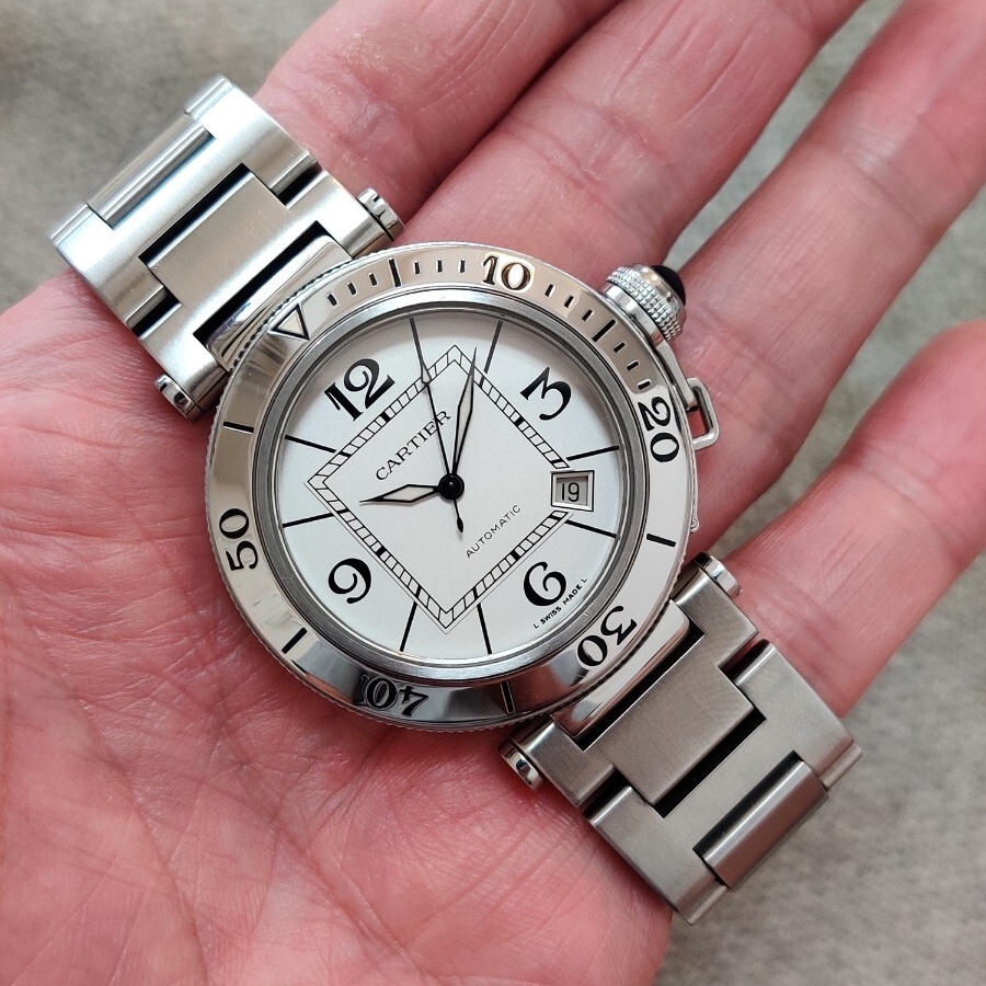 CARTIER Pasha Seatimer 40MM パシャ カルティエ 腕時計 W31080M7拍卖