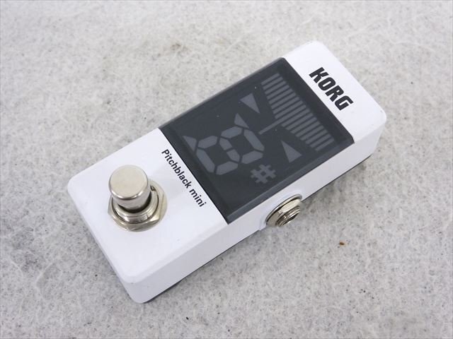 【01】KORG コルグ Pitchblack mini チューナー 中古 現状品 260716N3258拍卖