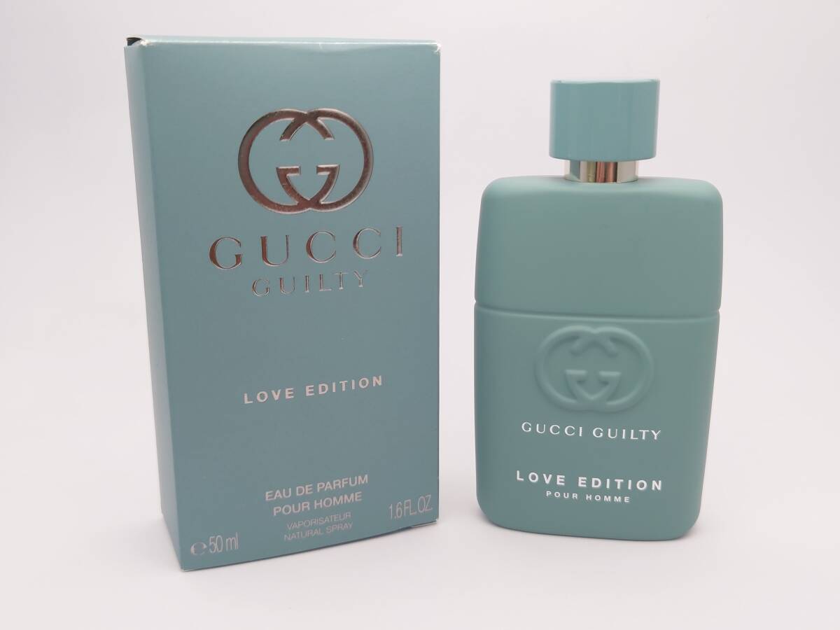 ★香水★GUCCI グッチ 50ml ギルティ ラブ エディション プールオム EDP 限定品 GUILTY LOVE EDITION POUR HOMME フレグランス 管710C16拍卖