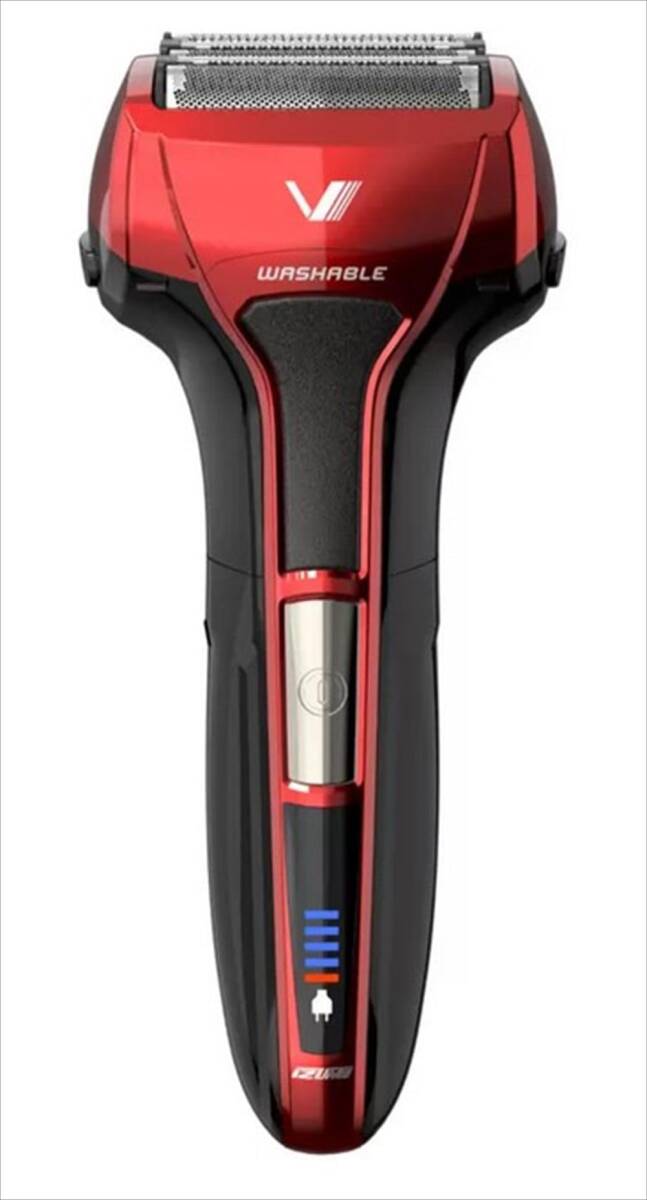マクセルイズミ 5枚刃モデル 往復式シェーバー IZF-V553W レッドYA02拍卖